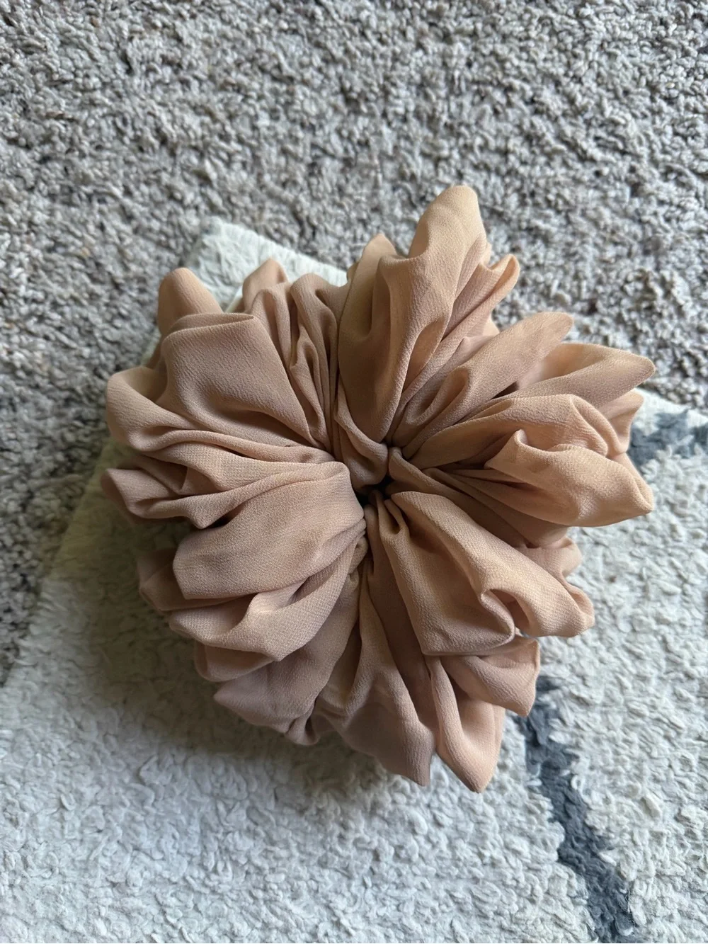 NWT Free People Chiffon Jumbo Scrunchie